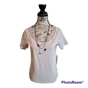 NWT CLEO  Eco Friendly Petites Pink Top